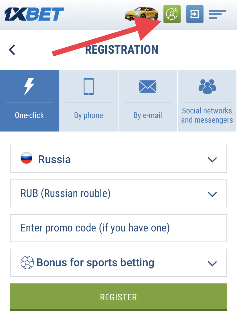 1 connexion mobile xbet